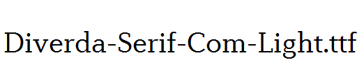 Diverda-Serif-Com-Light.ttf