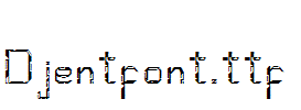 Djentfont.ttf