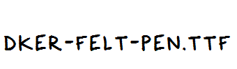 Dker-Felt-Pen.ttf