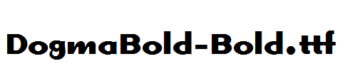 DogmaBold-Bold.ttf
