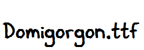 Domigorgon.ttf