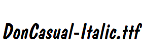 DonCasual-Italic.ttf