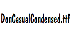 DonCasualCondensed.ttf