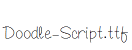 Doodle-Script.ttf