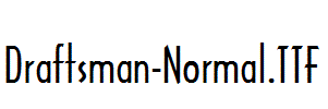 Draftsman-Normal.ttf