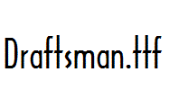 Draftsman.ttf