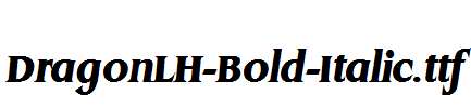 DragonLH-Bold-Italic.ttf
