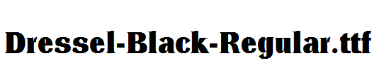 Dressel-Black-Regular.ttf