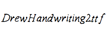 DrewHandwriting2.ttf