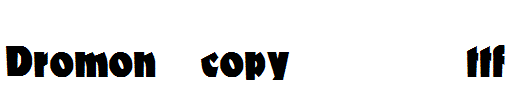 Dromon-copy-1-.ttf
