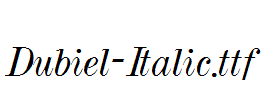 Dubiel-Italic.ttf