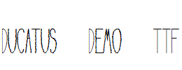 Ducatus-Demo.ttf