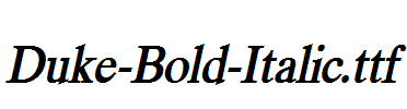 Duke-Bold-Italic.ttf