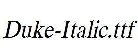 Duke-Italic.ttf