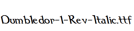 Dumbledor-1-Rev-Italic.ttf