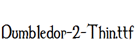 Dumbledor-2-Thin.ttf