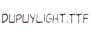 DupuyLight.ttf