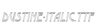 Dustine-Italic.ttf