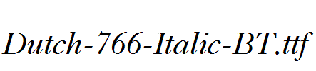 Dutch-766-Italic-BT.ttf