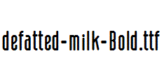 defatted-milk-Bold.ttf