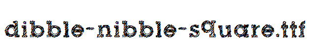 dibble-nibble-square.ttf