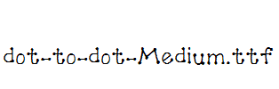 dot-to-dot-Medium.ttf