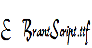 E-BrantScript.ttf