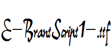 E-BrantScript1-.ttf