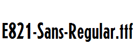 E821-Sans-Regular.ttf