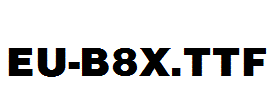 EU-B8X.ttf