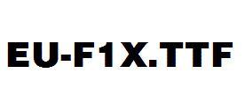 EU-F1X.ttf