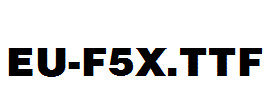 EU-F5X.ttf