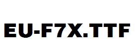 EU-F7X.ttf
