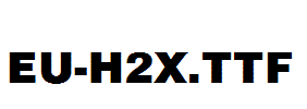 EU-H2X.ttf