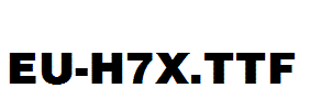 EU-H7X.ttf