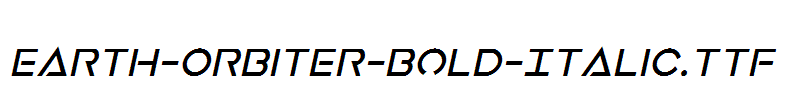 Earth-Orbiter-Bold-Italic.ttf