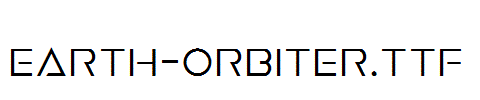 Earth-Orbiter.ttf