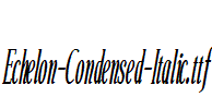 Echelon-Condensed-Italic.ttf