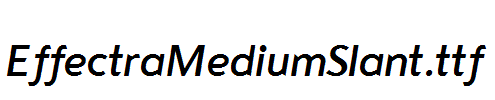 EffectraMediumSlant.ttf