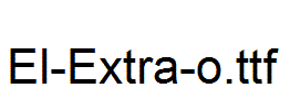 El-Extra-o.ttf