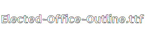 Elected-Office-Outline.ttf
