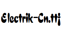 Electrik-Cn.ttf