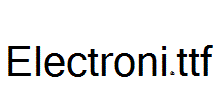 Electroni.ttf