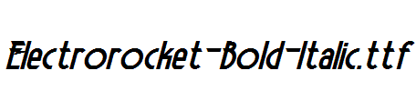 Electrorocket-Bold-Italic.ttf