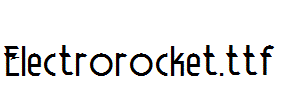 Electrorocket.ttf