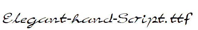 Elegant-hand-Script.ttf