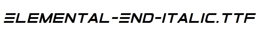 Elemental-End-Italic.ttf