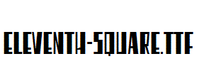 Eleventh-Square.ttf