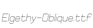 Elgethy-Oblique.ttf