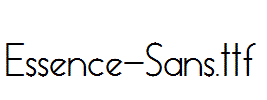 Essence-Sans.ttf